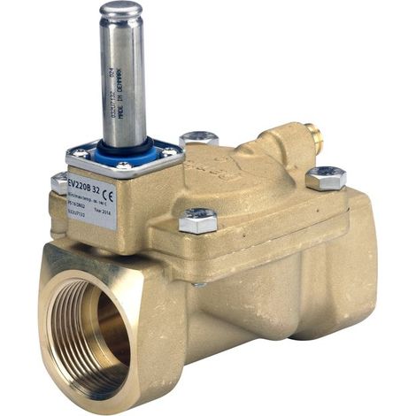 Danfoss Corpo elettrovalvola Valvola ad angolo 220B 32B G 1 1/4, kvs 18,0, servocomandata, NC, 032U7132