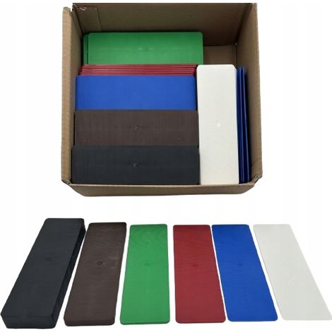 Tamponi POD HS per impieghi gravosi da 1 mm a 20 mm, 53x140 mm, confezione da 60 pezzi. (1/2)