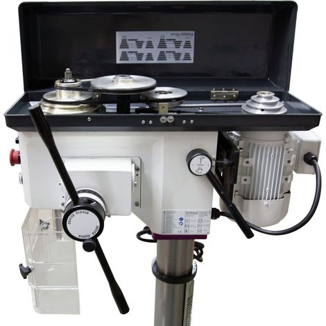 Perceuse à colonne jusque ø 28 mm CM3 850W 400V 12 vitesses avance de perçage automatique Optidrill DH28FS (1/5)