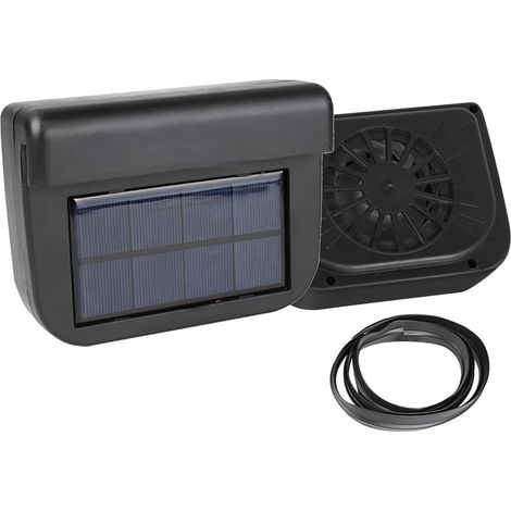 Solar Car Air Cooler – Ventilateur de refroidissement en ABS pour (1/5)