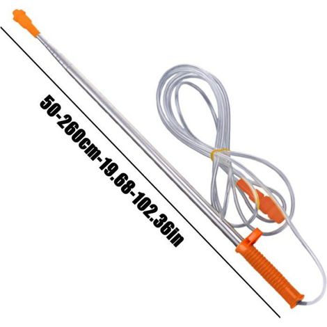 Lance De Pulvérisation Télescopique - Acier Inoxydable - 50 À 250 Cm - Pour Pulvérisateurs À Dos - 1 Pièce (1/5)