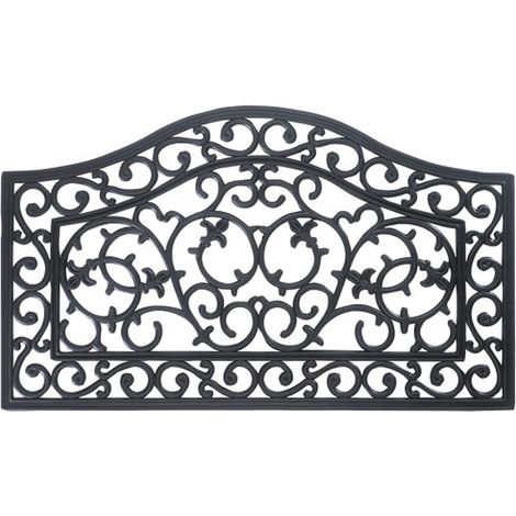 Gummimatten Gitter, Nachbildung, Gusseisen 45x75 - Idmat