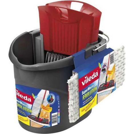 Set de fregona Super Revolution, 3 piezas, Vileda