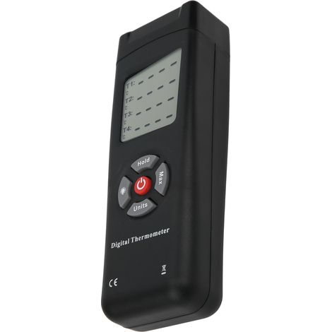 Sonde thermique TL-TK04 4K avec thermocouple - Thermomètre numérique haute précision à écran LCD