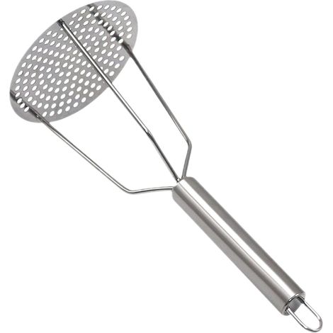 1 Presse-purée,Acier inoxydable,Résistant à la chaleur,Pour pommes de terre,Légumes,Cuisine (1/5)