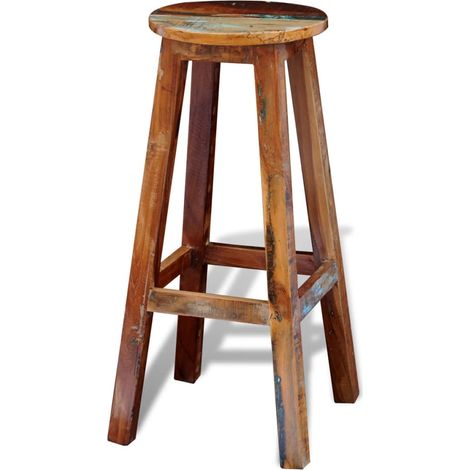 Barhocker Altholz Massiv