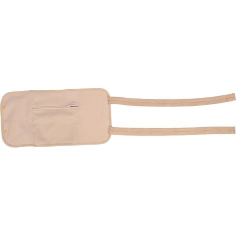 Enveloppe Lavable pour Huile de Ricin, Anti-Fuite avec Boutons, Réutilisable pour Taille et Cou (1/5)