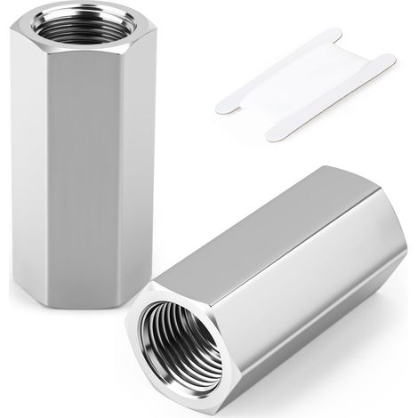 2Pcs Clapet anti retour en acier inoxydable 304 Filetage femelle 1/2 BSP Vanne unidirectionnelle Raccord pour tuyau industriel air eau huile gaz (1/5)