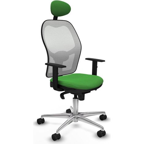 Piqueras y Crespo Jorquera Silla de escritorio verde ergonómica (1/3)