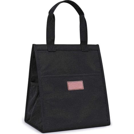 Sac à lunch isotherme pour femmes, hommes et enfants, grand sac à lunch en mousse thermique avec poche en filet, sac isotherme durable