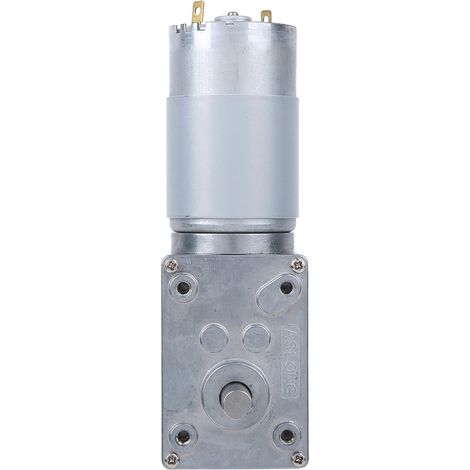 Moteur À Engrenages À Vis Sans Fin - 24 V - Couple Élevé - Arbre Double - Autobloquant - Pour Réducteur De Vitesse - 1 Pièce (1/5)