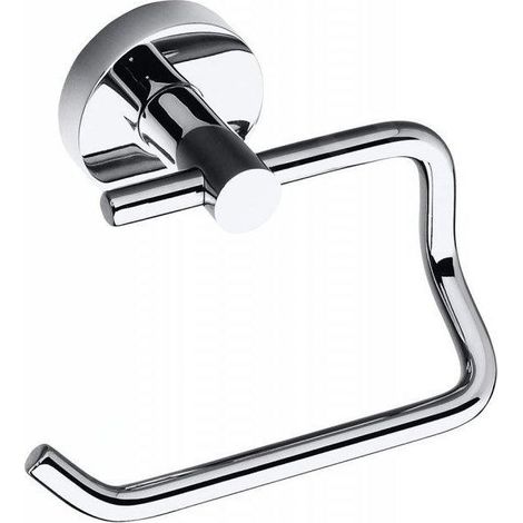 Dérouleur papier toilette sans couvercle OMEGA laiton chromé 13,5x10x9cm (1/2)