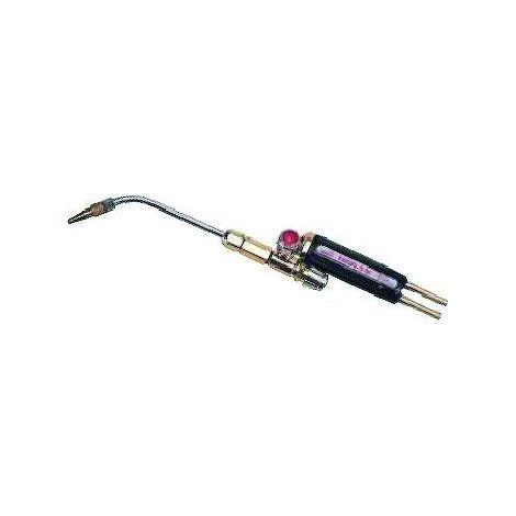 Chalumeau soudeur à flamme bi-gaz – Lance démontable avec antiretour pare-flamme – Débit 400 L/h pour oxygène et acétylène – Oerlikon - FAREL-0
