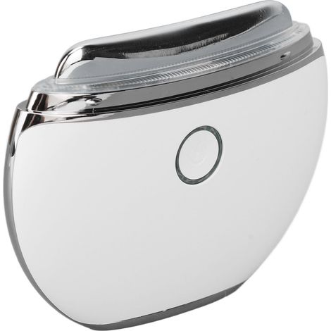 Appareil de massage électrique à micro-courant Gua Sha, température constante, éclaircit et raffermit la peau, blanc. (1/5)