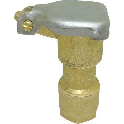 Boca de riego hidrante de acople rápido en bronce 1"