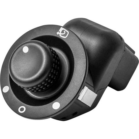 Commutateur de Rétroviseur Latéral Electrique pour Clio 3 4 Captur Modus Scenic Bouton Reglage Retroviseur Interrupteur Commande Extérieur Miroir Rétractable Pliable 8200214921 8200676529-DOU