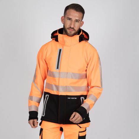 ASTRO BLOUSON DE TRAVAIL HAUTE VISIBILITÉ 1071 Orange fluo 4XL (1/5)
