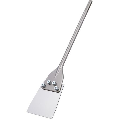 Grattoir de sol SDS Max pour enlever carrelage et mortier burin plat 600x150 mm acier 40Cr pour perforateur (1/5)