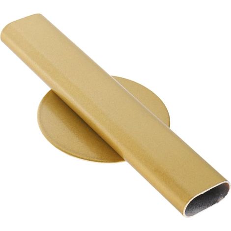 Pot de fleurs suspendu en fer doré, au design rustique et durable, idéal (1/5)