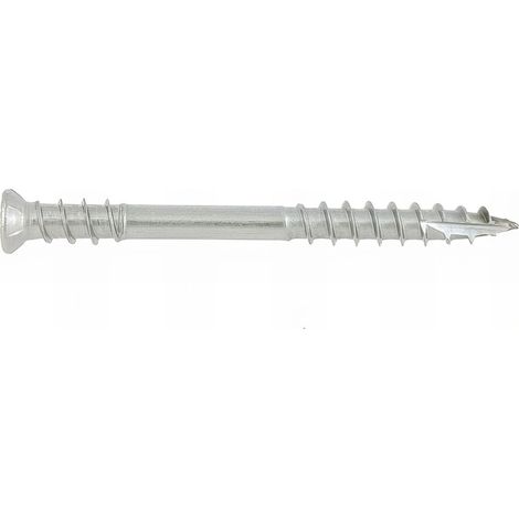 200 Vis Terrasse tête réduite Double Filetage Inox A2 T20 - Diamètre 5 mm - Longueur 50 mm mm - Diamètre 5 mm