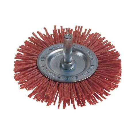 SPAZZOLA FIBRA CIRCOLARE + GAMBO PG  497.10 MM  75 GRANA 150 G.MM 6