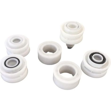 Kit de roulement de piste de robot de piscine, 6 pièces RCX26002 RCX26001 pièces de rechange pour piscines résidentielles (1/5)