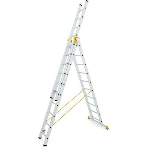 Mehrzweckleiter 3x12 Sprossen - Max. Länge 8.65m - 8612