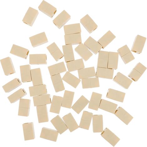 50pièces eurs Téléphone PC Adaptateur de Ligne Téléphonique Extension Rallonge pour Fax Modem Pos (1/5)