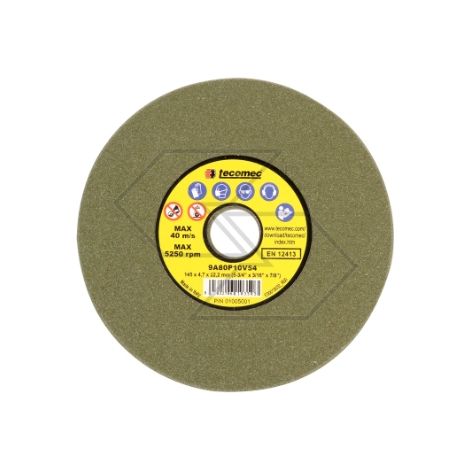 Set 5 mole abrasive a disco colore verde grana grossa per affilatrice JOLLY EVO