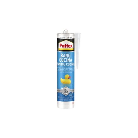 Sigillante silicone Pattex trasparente 280ml bagno cucina