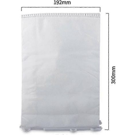 Lot de 10 sacs filtrants pour aspirateur Kobold VK135, VK136 et FP135/FP136. Accessoires de rechange pour aspirateur SZRH AF. (1/4)