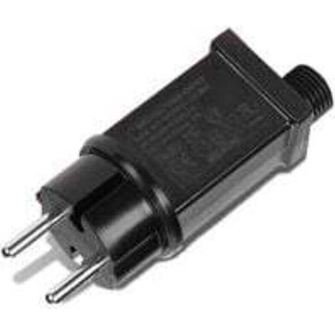 Alimentation LED 12V 12W IP44, transformateur basse tension étanche pour guirlandes lumineuses, décorations de Noël et lampes d'extérieur (1/4)