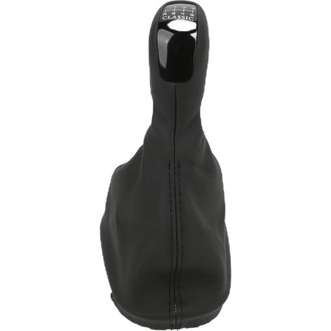 Manchette de levier de vitesse en cuir PU pour Mercedes Classe C W203 S203, housse de protection de pommeau, kit de remplacement 6 vitesses, intérieur auto, accessoire de conduite (1/5)