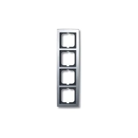 Busch-Jaeger Rahmen 4-fach chrom matt 1724-80 (1/5)
