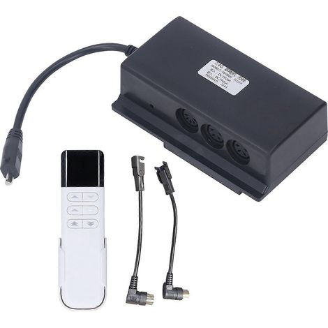 Télécommande sans fil 2,4 GHz pour fauteuil inclinable électrique à moteur unique (1 pour 2 moteurs, 29 V CC) (1/5)