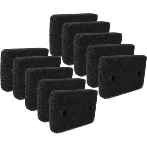 vhbw 10x Feinfilter kompatibel mit Miele T 8627 WP EcoComfort, T 8626 WP EcoComfort, T 8000 WP EcoCare, T 8000 Supertronic Wäschetrockner