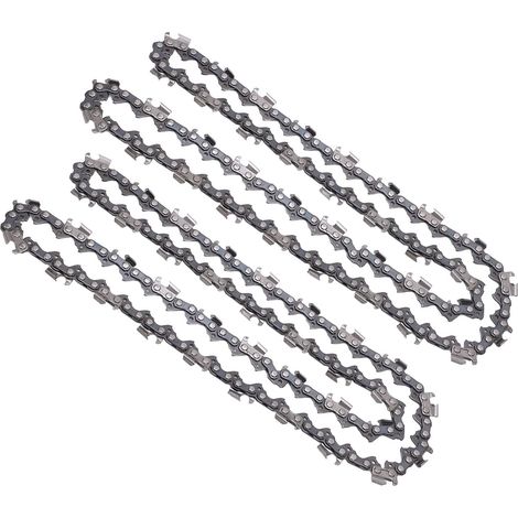 2 chaînes de tronçonneuse de 72 maillons d'entraînement, pas de 0,05 pouce, compatibles avec les modèles Husqvarna 33, 44, 45, 50, 51, 55, 57, 133, 154, 234 et 238. (1/5)
