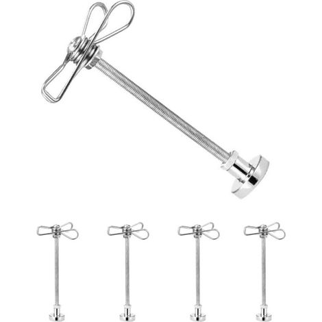 Support magnétique pour spirale anti-moustiques (4 pièces, 12 cm), clips magnétiques pour réfrigérateur, guirlandes lumineuses, accessoires de bureau-AquaForge (1/4)