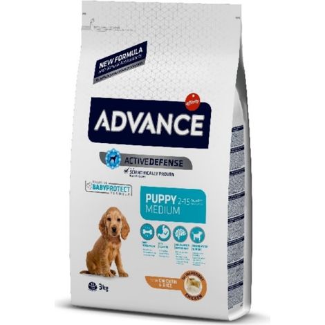 Advance Puppy Medium - Comida para Perro Cachorro Mediano (10-30 Kg) (1/2)
