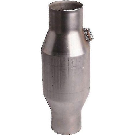 1 catalyseur universel filé de 2,5 pouces à haut débit en acier inoxydable 425250 pour échappement