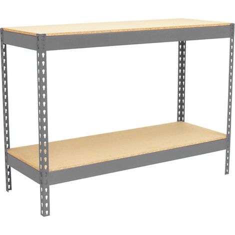 Simonrack Simonwork Basic 2 Regal grau und Holz robust