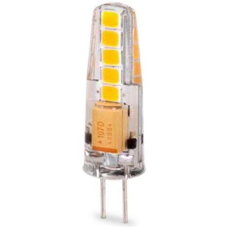 SMD-LED-Glühbirne G4 (1,8W 3000K 185lm) 12V IP22 Ø10x37mm transparente Farbe