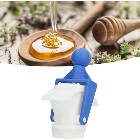 Robinet Extracteur de Miel - 1 Pièce - Plastique Durable - Vanne à Ressort Réglable - Apiculture Extérieure - 17,5 x 9 x 7,8 cm (1/5)
