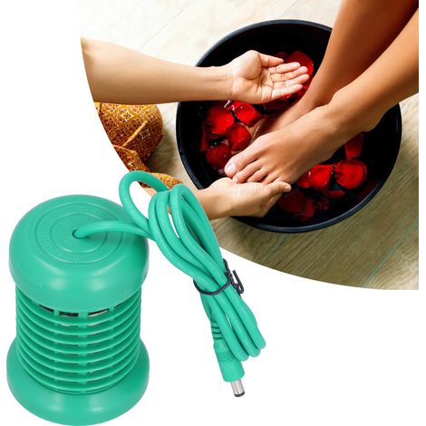 Tête Ionique Spa Pied - Hydrotherapy - Grille Détox Détachable - Inox - Herba - Vert - Kit Unique (1/5)