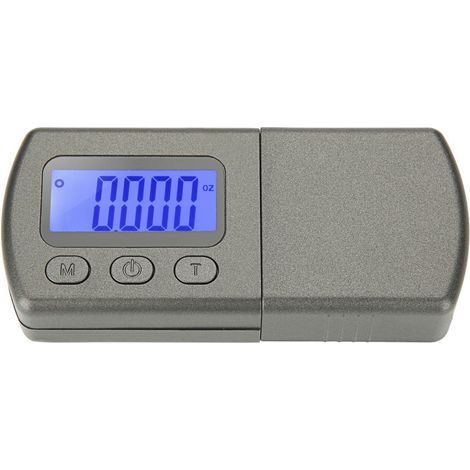 Adaptador de báscula digital, mini báscula digital para cartuchos, adaptador de precisión de 0,01 g para agujas de tocadiscos, localizador de agujas para discos de microsurco con pantalla LCD retroilu (1/4)