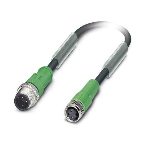 Câble d'actionneur Phoenix Contact 3 conducteurs , M12 Mâle vers M8 Femelle, 3m ( Prix pour 1 )