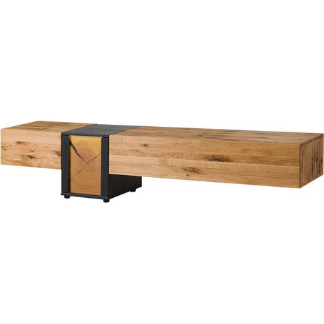 Lowboard Wildeiche 250x52x52 natur geölt/lackiert KITZBÜHEL 113 (1/3)