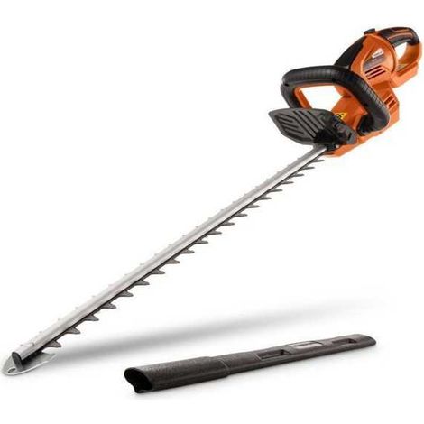 Dual-Power Powerplus 67 cm Heckenschneider Schwarz und Orange (1/3)