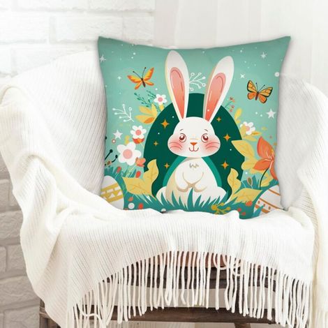 Housse de coussin de salon cachée zippée pour femme mari petite amie petit ami couple (1/5)