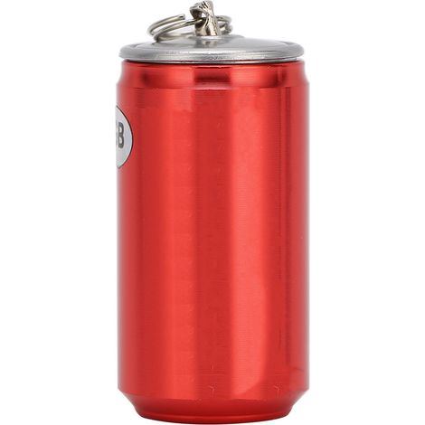 Clé USB élégante en forme de boîte de conserve, disque U unique pour le stockage de fichiers et de données, rouge (16 Go) (1/5)